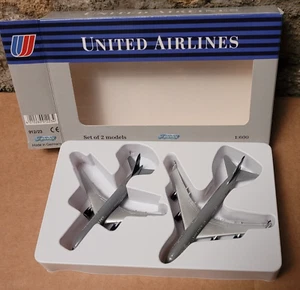 SCHABAK 912/23 United Airlines Boeing 747 Boeing 777 1:600 - Bild 1 von 1