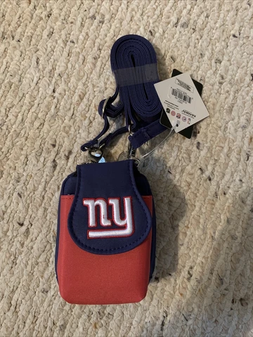 New York  GIANTS Purse Cell Phone, Camera, IPod Holder Plus ID window NWT! Cover