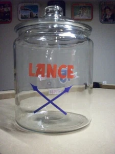 NEW LANCE Candy Cracker Cookie Jar 75th Anniversary Gift to Employees 10" Tall - Picture 1 of 2