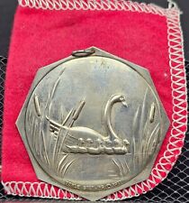 1977 Towle Sterling Seven Swans Swimming 12 Days of Christmas Ornament