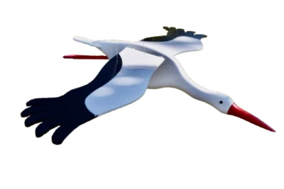 Rülke Holzspielzeug Storch klein, 65 cm