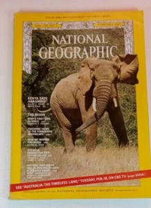 FEB 1969 NATIONAL GEOGRAPHIC SOCIETY / THE MOON MAN'S FIRST GOAL IN SPACE  - Imagen 1 de 4