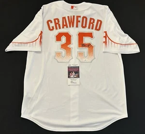 Brandon Crawford Signed Authentic Giants City Connect Jersey Autographed JSA COA - Picture 1 of 4