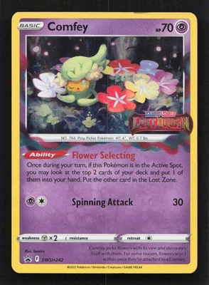 Comfey -  (Prerelease) Promo SWSH: Sword & Shield Promo Cards SWSH242 NM - Image 1 of 2
