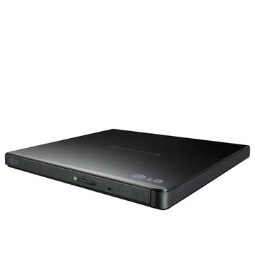 LG GP65NB60 8X USB 2.0 超薄便携式 DVD 刻录机驱动器 +/-RW 外部 - 黑色 — 第 1/3 张图片