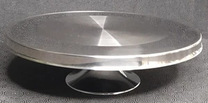 WMF, Tortenplatte mit Fuß, Edelstahl, 30 cm ∅ - Bild 1 von 4