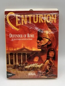 Centurion Defender Roma Tandy Big Box Juego 3.5" Floppy 1990 Imperio Romano Mapa - Imagen 1 de 15