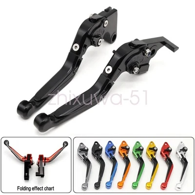 CNC Foldable Motorcycle Brake Clutch Levers For Kawasaki Z1000 2003-2006 - Image 1 of 4