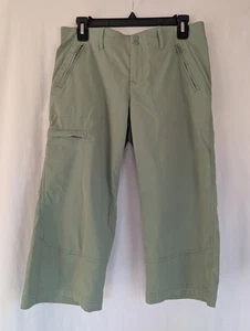 Merrell Selectwick Women's 6 Capri Pants Cargo Gorpcore Lightweight Nylon Green  - Picture 1 of 9