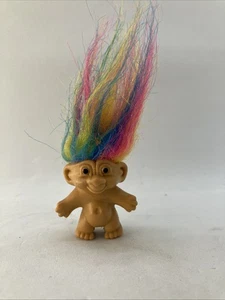 Russ Troll Bambola con Capelli Arcobaleno 3" Bambola Topper Matita Taglia Mini - Foto 1 di 6