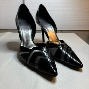 Giorgio Armani tacchi alti neri con trasparente - Foto 1 di 12