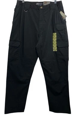 5.11 Tactical Pants Mens Size 36 x 32 Fits 35x32 Black Militia Cargo 74251 NEW - Image 1 of 4