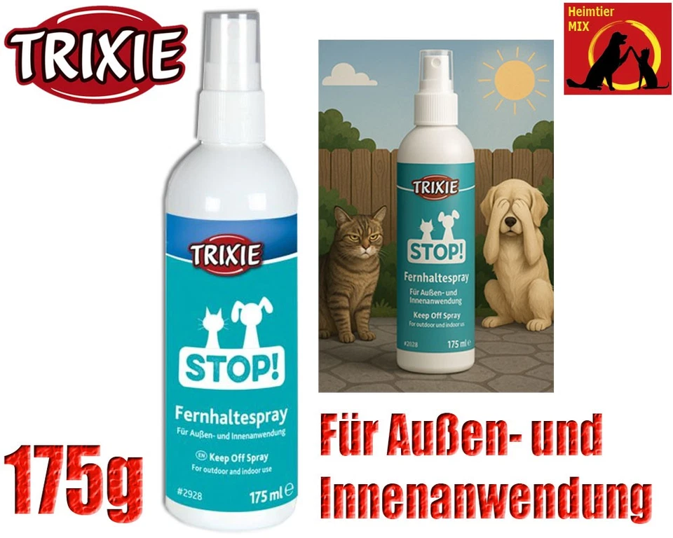 Trixie Fernhaltespray Spray Innen Außen Schutz Verunreinigung Hund Katze 175 ml - Bild 1 von 1