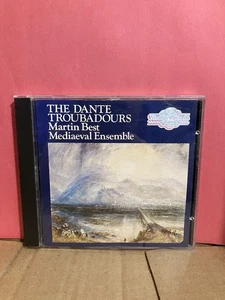 The Dante Troubadours Martin Best Medieaval Ensemble CD Nimbus 1982 Tested - Picture 1 of 2