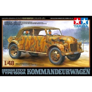Modellino Macchina Tedesco Steyr Tipo 1500a Kommandeurwagen TAMIYA 32553 1/ - Foto 1 di 3