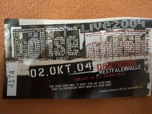 Böhse Onkelz Eintrittskarte, 02.10.2004 - Bild 1 von 1
