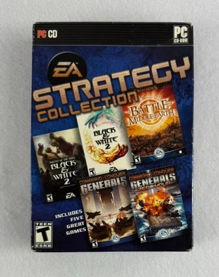 EA Strategy Collection PC CD-ROM 5 Game Pack Sealed - Image 1 of 4