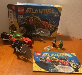 LEGO Atlantis: Seabed Scavenger (8059) 100% Complete W/ Box & Instructions