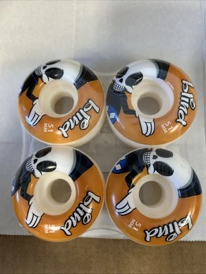 Blind Reaper Character 51mm Skateboard Wheels Orange Set of 4 New!