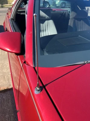 Mástil de antena de acero inoxidable de 9" varilla radio AM/FM para Oldsmobile Cutlass 1984-1997 Foto 1 de 4