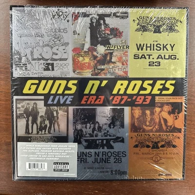 Guns N' Roses Live Era '87 - '93 4LP Deluxe Limited Edition Picture Disc #/500 Foto 1 de 4