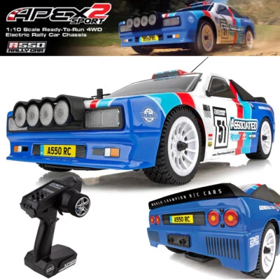 NEW Associated 1/10 Apex2 Sport A550 4WD Electric Rally Car RTR - Image 1 of 4