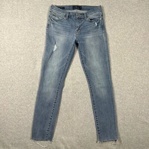 Lucky Brand Brooke Capri Jeans Stretch Light Wash Denim Damen 2/26 (28x27) - Bild 1 von 13