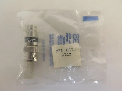  Kings 1340-1-M06 BNC 50Ω 2 watt Termination - Unopened — 第 1/4 张图片