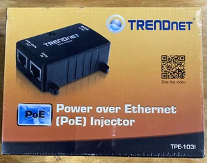 TrendNet TPE-103I Power over Ethernet (PoE) Injektor - BRANDNEU FABRIKVERSIEGELT - Bild 1 von 5
