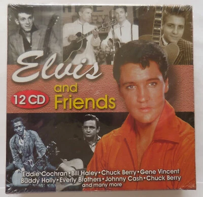 Elvis Presley-Elvis and Friend 12 CD-Box Original verpackt in Folie. ungeöffnet - Bild 1 von 4