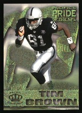 Tim Brown 1995 Pacific Crown Royale #PN-15  Football Card