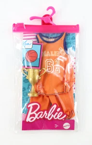 Barbie Ken Karriere Fashion Pack Basketball Spieler Trikot Shorts neu kostenloser Versand - Bild 1 von 4
