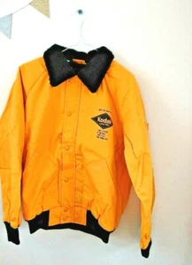 Kodak japan yellow flying jacket rare kodak film size : M 1980s - Picture 1 of 10