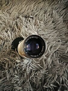 Rare F Version Zeiss Opton Triotar 85mm f4.0 Lens for Contax RF *Clean/Tested!*