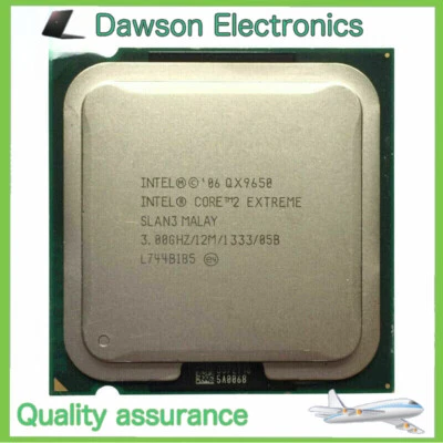 Intel Core 2 Extreme QX9650 LGA775 CPU Processor 3GHz Quad-Core 130W 4T - Image 1 of 2
