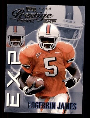 1999 Playoff Prestige EXP #EX37 Edgerrin James (RC) - Image 1 of 2