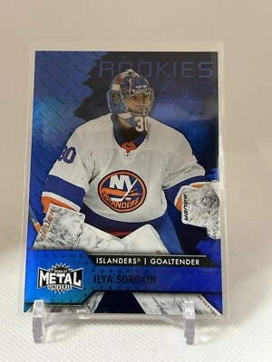 2020-21 Metal Universe SOROKIN Blue Spectrum Rookie Card RC #141 SkyBox ILYA - Image 1 of 2