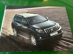 Toyota Land Cruiser Car Range 2009 Original Car Sales Brochure Collectable - Picture 1 of 1