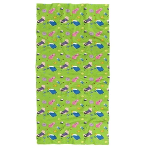 Adventure Time Beach Towel, 30"x60", Green Fields Beach Towel - Picture 1 of 6