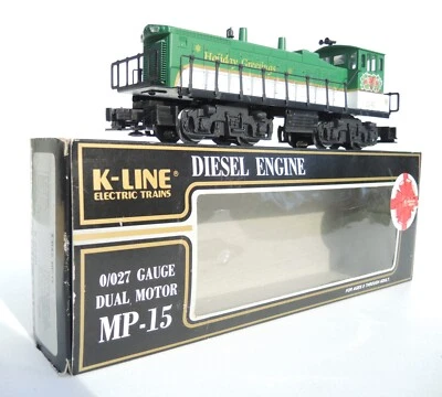 K-Line O gauge MP-15 Christmas Holiday edition K-2240 toy train locomotive - Image 1 of 4