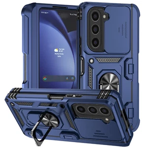 Custodia protezione cerniera per Samsung Galaxy Z Fold 6/5/4 supporto anello cover magnetica - Foto 1 di 21