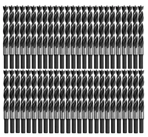 Juego de brocas de punta Brad para madera 50 piezas brocas de madera de punta de espiral para carpintería de 1/2" - Imagen 1 de 10