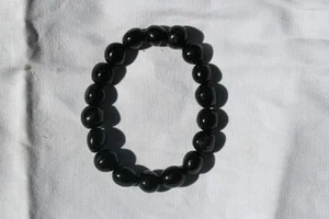 Black Tourmaline Bracelet blocks negative energy 5162 - Picture 1 of 6