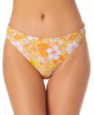 California Waves 282222 Women Juniors' Printed Bikini Bottoms, Size Medium - Image 1 of 2