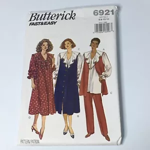 Maternity Jumper Vest B6921 UNCUT Sewing Pattern Size 14-20 Vintage Butterick - Picture 1 of 2