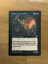 MTG Portal  * Endless Cockroaches *  x1  NM+/M-  Out of Pack!