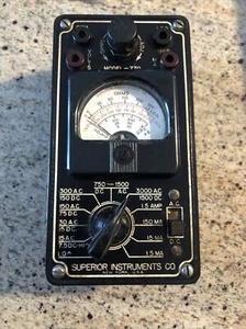 Vintage Superior Instruments Model -770 Amp Meter - Picture 1 of 5