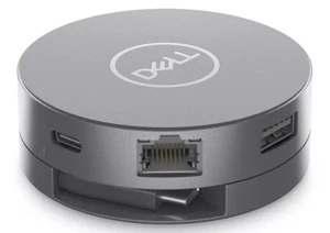 Adaptateur multiport USB-C 6-en-1 Dell DA305 7MCF3 neuf d'origine - Photo 1/5