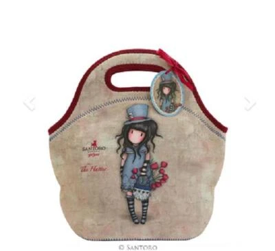 Gorjuss. Lunch bag The Hatter .cm27x18x8