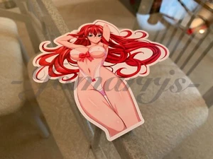 High School DxD Anime Rias Gremory Bikini Sun Fun Sticker Decal lingerie - Picture 1 of 8
